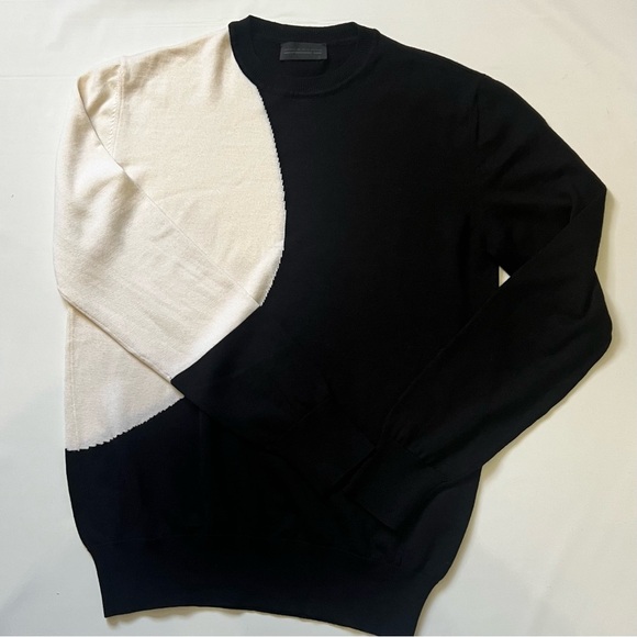 Diesel Black Gold Label Sweater Size XL  Unique Colorblock Excellent Condition - Picture 3 of 14